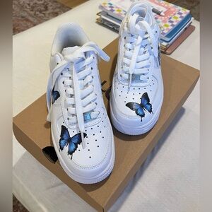 Butterfly Air Force ones